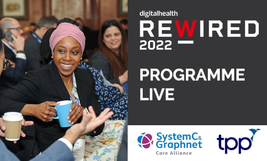 Digital Health Rewired 2022 conference programme published