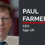Keynote announced: Paul Farmer, CEO Age UK