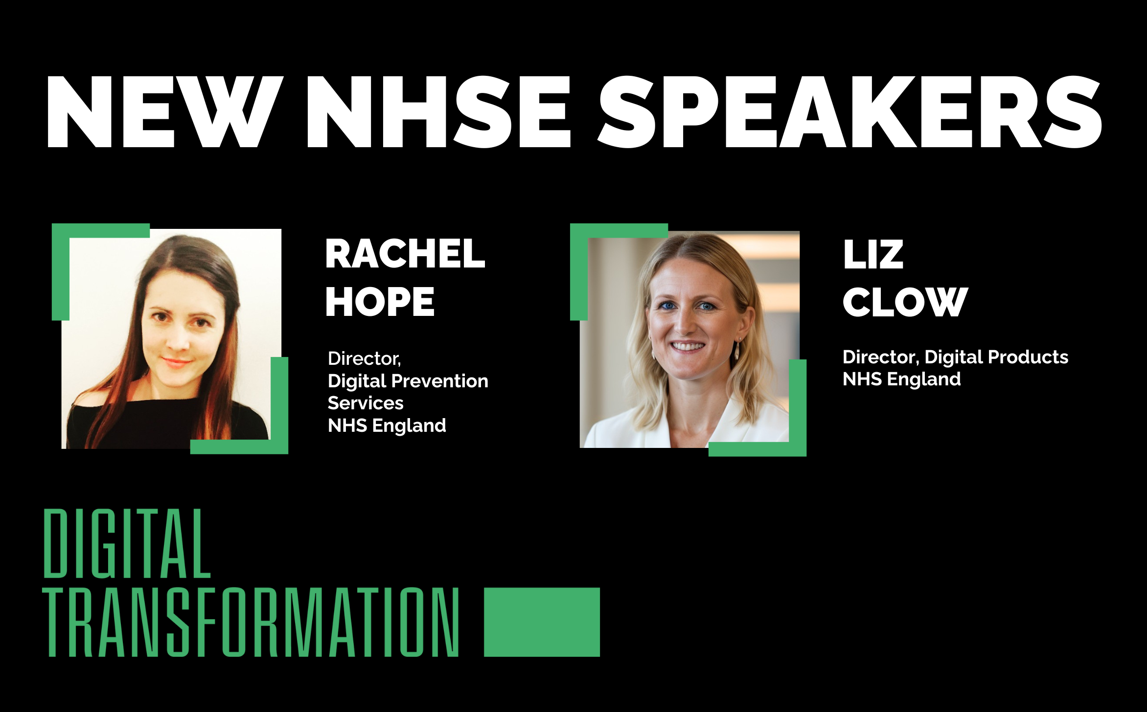 New Rewired 2026 speakers Rachel Hope and Liz Clow